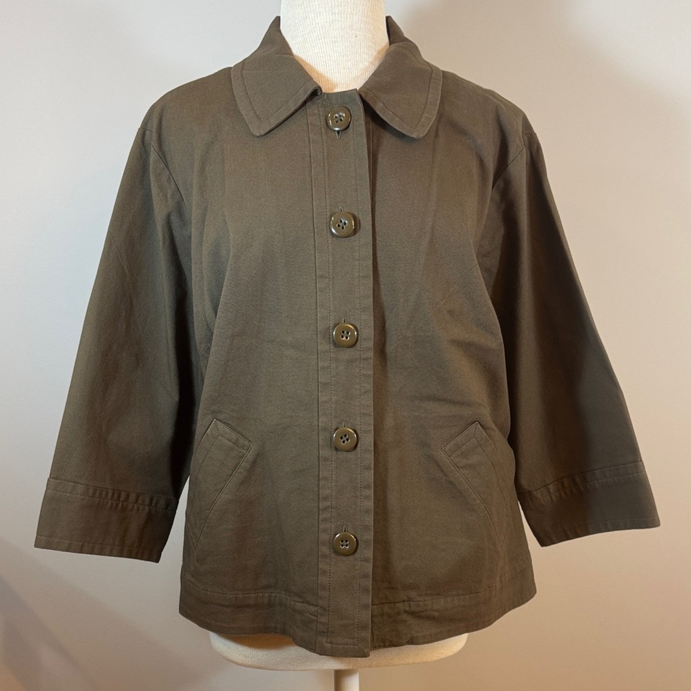 Button Front Jacket - Picture 2 of 8